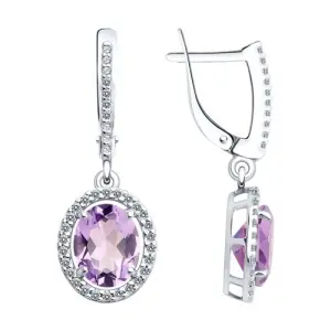 Серьги Sokolov и Diamant серебро 94-321-01999-2 (Sokolov и Diamant, Россия)