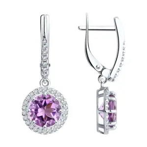 Серьги Sokolov и Diamant серебро 94-321-02052-3 (Sokolov и Diamant, Россия)