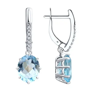 Серьги Sokolov и Diamant серебро 94-321-02054-1 (Sokolov и Diamant, Россия)