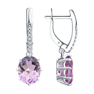 Серьги Sokolov и Diamant серебро 94-321-02054-3 (Sokolov и Diamant, Россия)