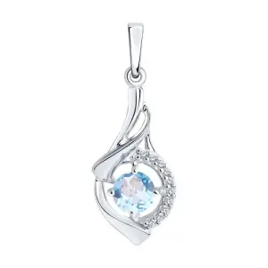 Подвеска Sokolov и Diamant серебро 94-330-00379-1 (Sokolov и Diamant, Россия)