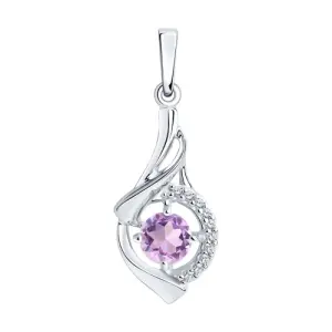 Подвеска Sokolov и Diamant серебро 94-330-00379-3 (Sokolov и Diamant, Россия)