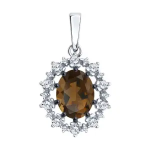 Подвеска Sokolov и Diamant серебро 94-330-02042-4 (Sokolov и Diamant, Россия)