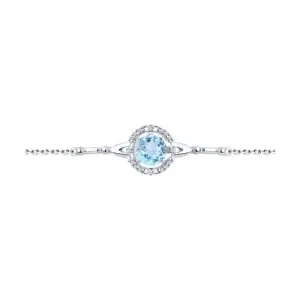 Браслет Sokolov и Diamant серебро 94-350-00679-1 (Sokolov и Diamant, Россия)