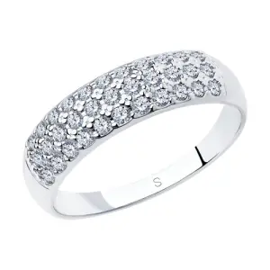 Кольцо Sokolov и Diamant серебро 94010062 (Sokolov и Diamant, Россия)