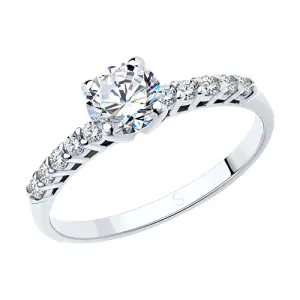 Кольцо Sokolov и Diamant серебро 94010157 (Sokolov и Diamant, Россия)