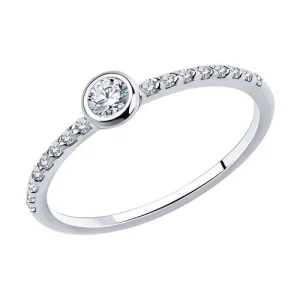 Кольцо Sokolov и Diamant серебро 94010629 (Sokolov и Diamant, Россия)