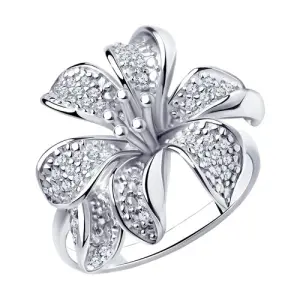 Кольцо Sokolov и Diamant серебро 94010675 (Sokolov и Diamant, Россия)