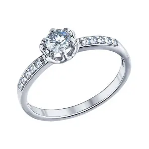 Кольцо Sokolov и Diamant серебро 94011264 (Sokolov и Diamant, Россия)