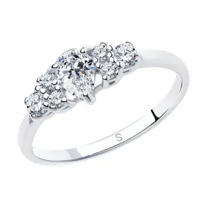 Кольцо Sokolov и Diamant серебро 94011290 (Sokolov и Diamant, Россия)