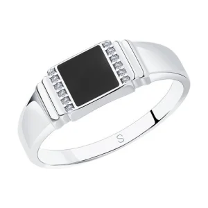 Кольцо Sokolov и Diamant серебро 94011324 (Sokolov и Diamant, Россия)