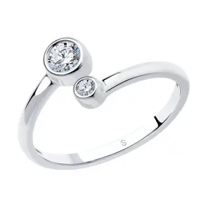 Кольцо Sokolov и Diamant серебро 94011463 (Sokolov и Diamant, Россия)