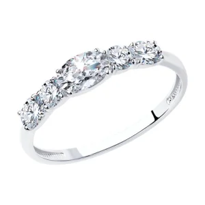 Кольцо Sokolov и Diamant серебро 94011484 (Sokolov и Diamant, Россия)