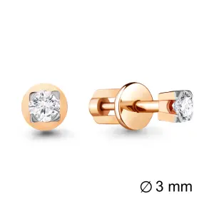 Серьги Aquamarine золото 940117к.1 (Aquamarine, Россия)