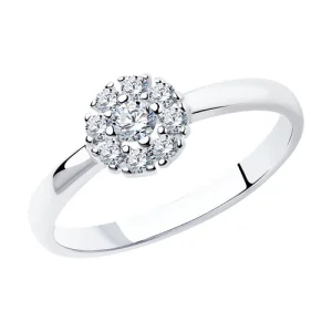 Кольцо Sokolov и Diamant серебро 94011710 (Sokolov и Diamant, Россия)