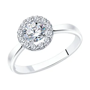 Кольцо Sokolov и Diamant серебро 94011809 (Sokolov и Diamant, Россия)