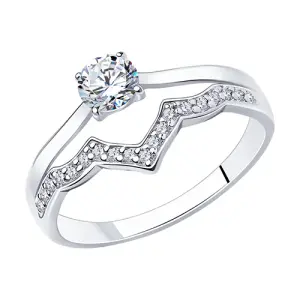 Кольцо Sokolov и Diamant серебро 94012010 (Sokolov и Diamant, Россия)