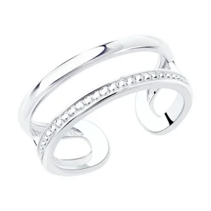 Кольцо Sokolov и Diamant серебро 94012166 (Sokolov и Diamant, Россия)