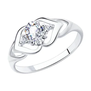 Кольцо Sokolov и Diamant серебро 94012199 (Sokolov и Diamant, Россия)