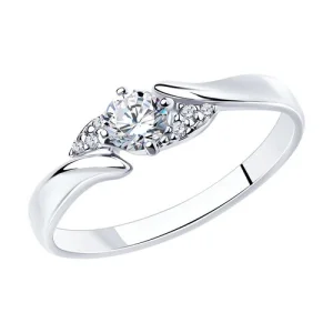 Кольцо Sokolov и Diamant серебро 94012237 (Sokolov и Diamant, Россия)