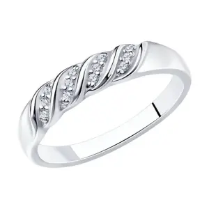 Кольцо Sokolov и Diamant серебро 94012324 (Sokolov и Diamant, Россия)