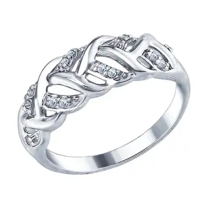 Кольцо Sokolov и Diamant серебро 94012350 (Sokolov и Diamant, Россия)