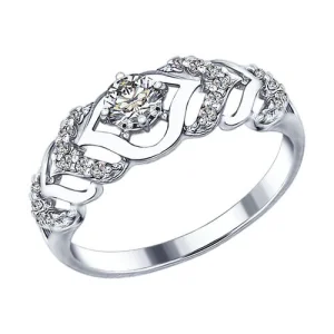 Кольцо Sokolov и Diamant серебро 94012351 (Sokolov и Diamant, Россия)