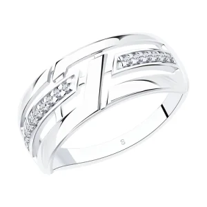 Кольцо Sokolov и Diamant серебро 94012614 (Sokolov и Diamant, Россия)