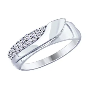 Кольцо Sokolov и Diamant серебро 94012671 (Sokolov и Diamant, Россия)