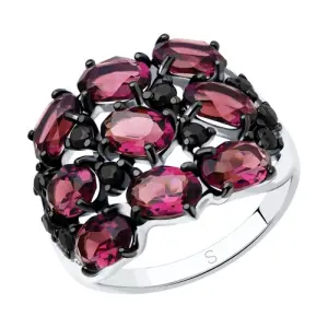 Кольцо Sokolov и Diamant серебро 94012683 (Sokolov и Diamant, Россия)