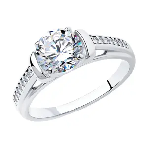 Кольцо Sokolov и Diamant серебро 94012692 (Sokolov и Diamant, Россия)