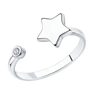 Кольцо Sokolov и Diamant серебро 94012709 (Sokolov и Diamant, Россия)