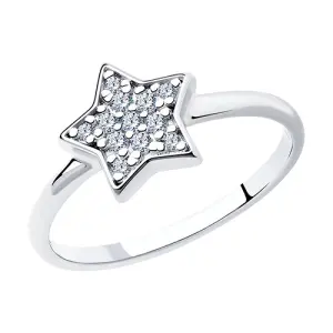 Кольцо Sokolov и Diamant серебро 94012715 (Sokolov и Diamant, Россия)