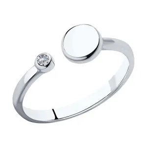 Кольцо Sokolov и Diamant серебро 94012736 (Sokolov и Diamant, Россия)