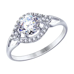 Кольцо Sokolov и Diamant серебро 94012747 (Sokolov и Diamant, Россия)