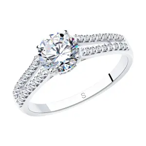 Кольцо Sokolov и Diamant серебро 94012809 (Sokolov и Diamant, Россия)