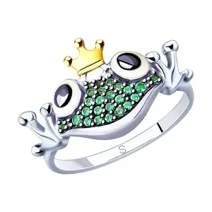 Кольцо Sokolov и Diamant серебро 94012834 (Sokolov и Diamant, Россия)