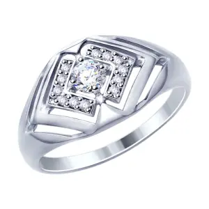 Кольцо Sokolov и Diamant серебро 94012874 (Sokolov и Diamant, Россия)