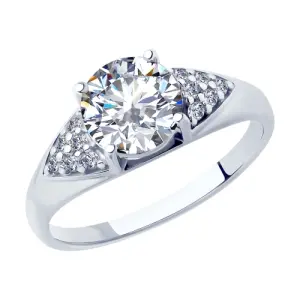Кольцо Sokolov и Diamant серебро 94012876 (Sokolov и Diamant, Россия)