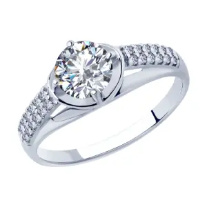 Кольцо Sokolov и Diamant серебро 94012877 (Sokolov и Diamant, Россия)