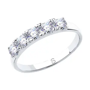 Кольцо Sokolov и Diamant серебро 94012895 (Sokolov и Diamant, Россия)