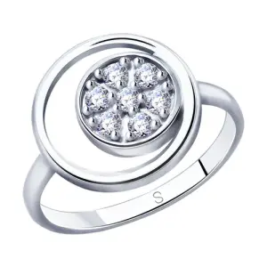 Кольцо Sokolov и Diamant серебро 94012899 (Sokolov и Diamant, Россия)
