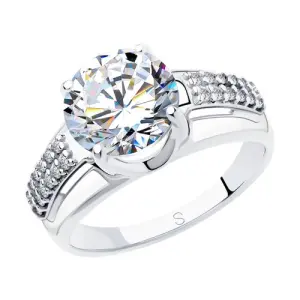 Кольцо Sokolov и Diamant серебро 94012930 (Sokolov и Diamant, Россия)