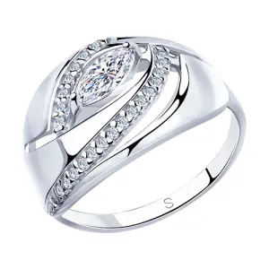 Кольцо Sokolov и Diamant серебро 94012949 (Sokolov и Diamant, Россия)