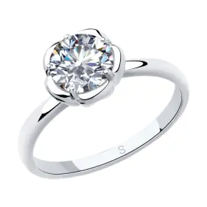 Кольцо Sokolov и Diamant серебро 94012957 (Sokolov и Diamant, Россия)