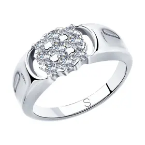 Кольцо Sokolov и Diamant серебро 94012960 (Sokolov и Diamant, Россия)