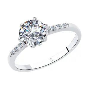 Кольцо Sokolov и Diamant серебро 94012964 (Sokolov и Diamant, Россия)