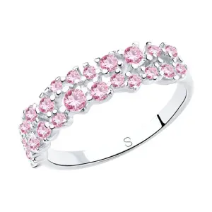 Кольцо Sokolov и Diamant серебро 94012972 (Sokolov и Diamant, Россия)