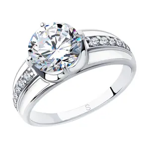 Кольцо Sokolov и Diamant серебро 94012974 (Sokolov и Diamant, Россия)
