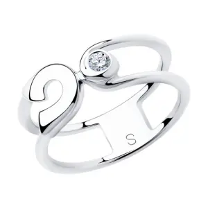 Кольцо Sokolov и Diamant серебро 94012986 (Sokolov и Diamant, Россия)